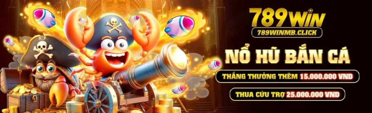 Hình ảnh chính trò chơi bắn cá Banca90 Nổ Hũ với sinh vật biển và kho báu